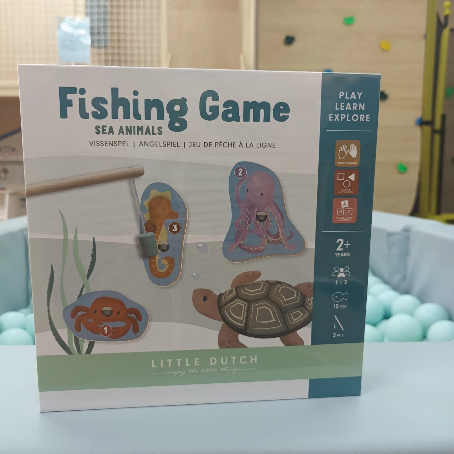 Juego de pesca.