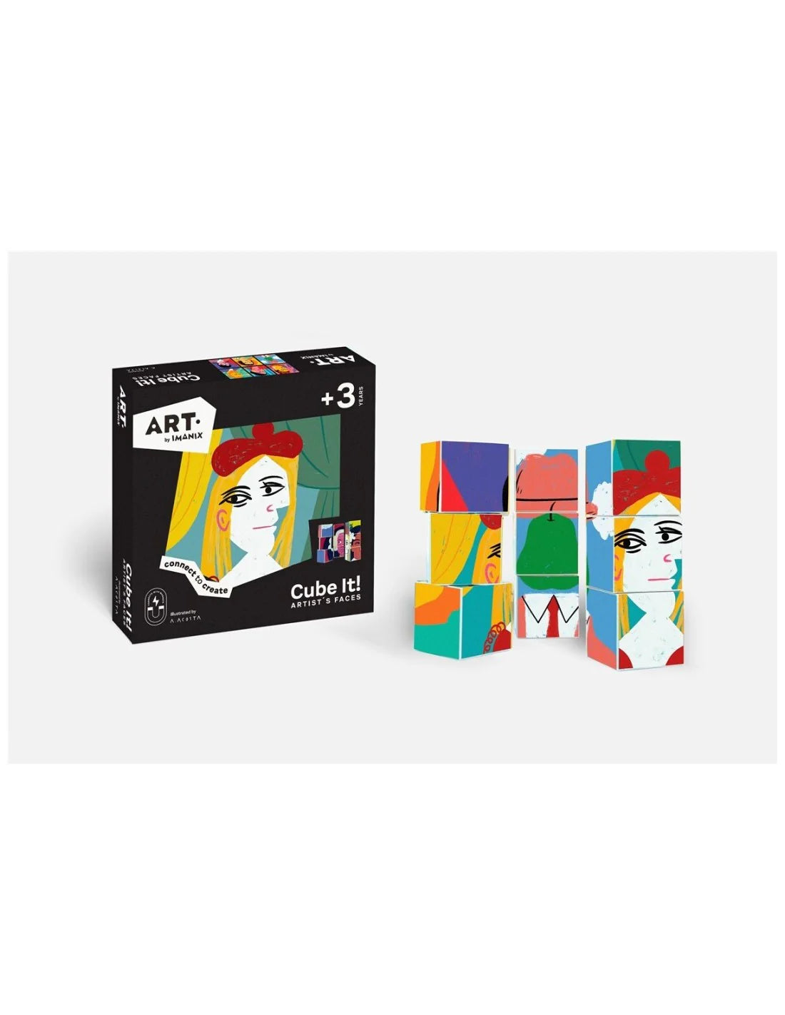 Imanix Cube it- Artist`s faces.
