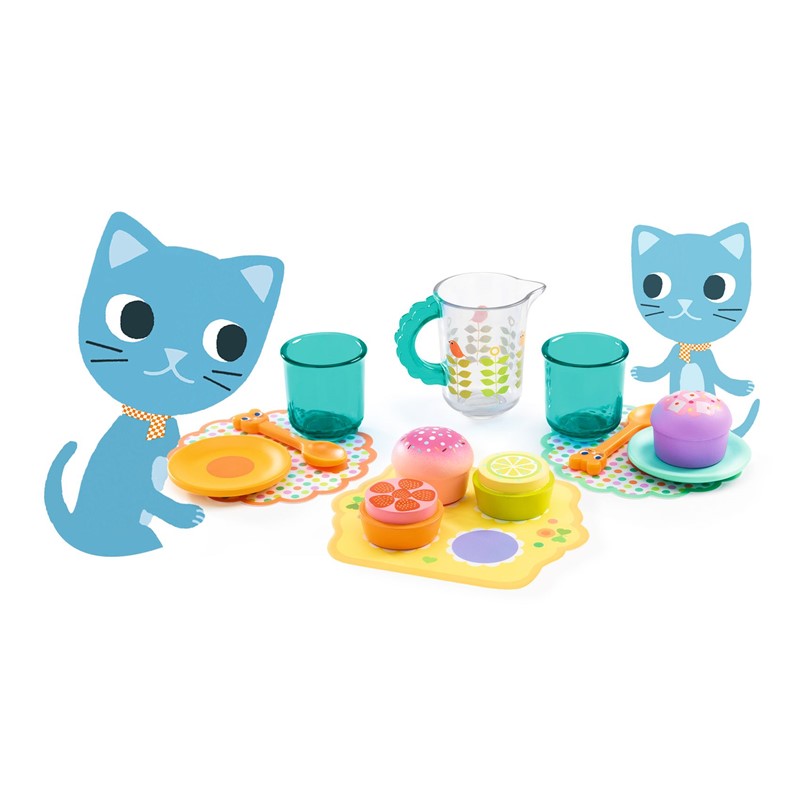 Imitación merienda para gatitos.