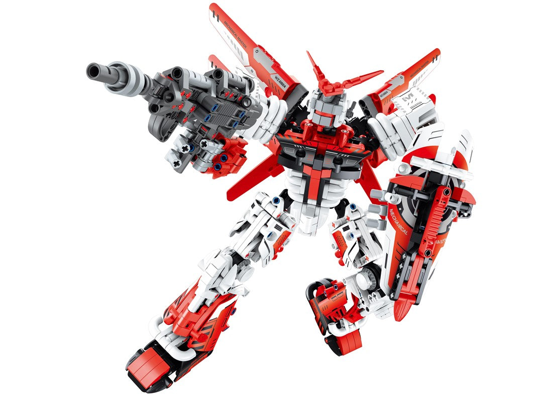 iMmaster Soldado mecánico rojo. 1100pzs