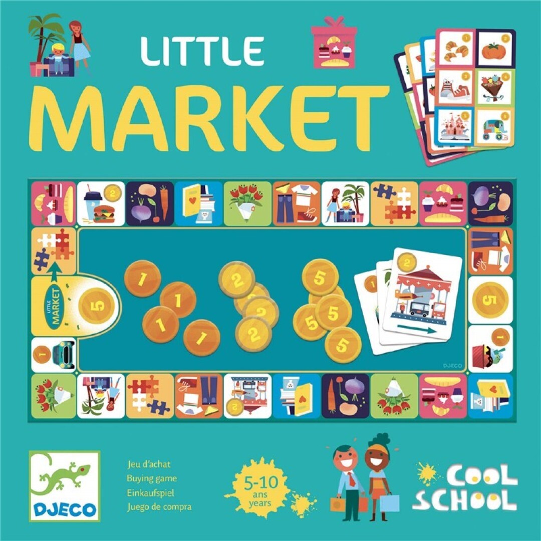 Juego Cool school Litlle Market.